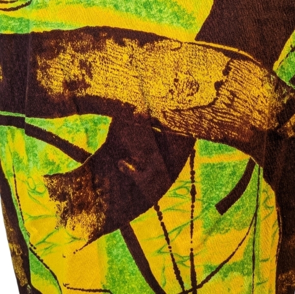 Vintage Hawaiian shirt No size tag Barkcloth - Picture 7 of 11